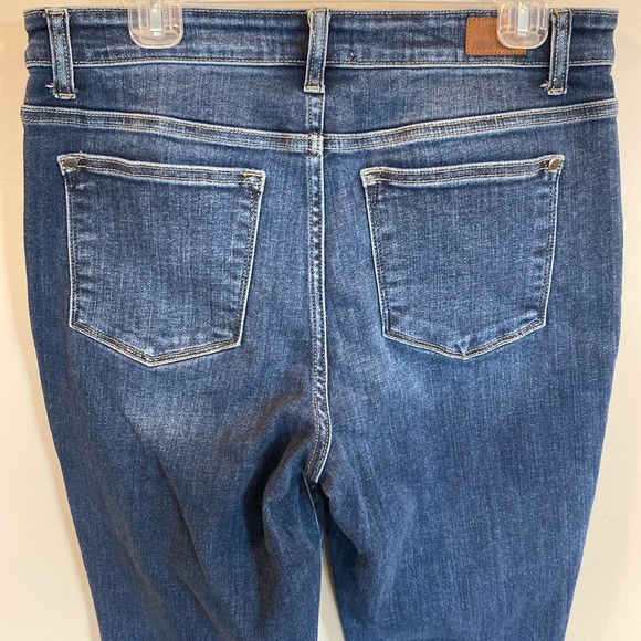 Judy Blue Cropped Slim Jeans Dark Wash High Rise 11/30 - Picture 5 of 6
